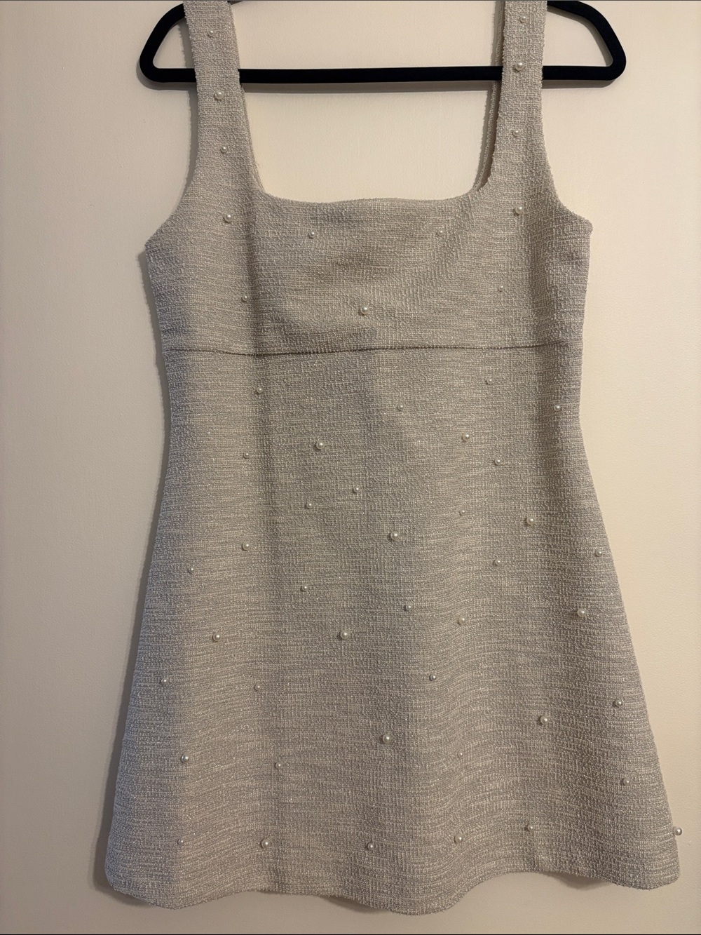 Ivory Pearl Mini Dress